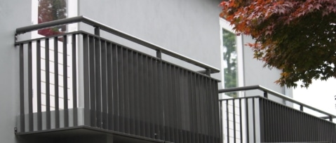 balkonhekwerk van aluminium